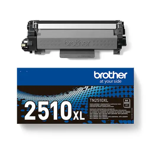 Brother TN-2510XL cartucho de tóner 1 pieza(s) Original Negro