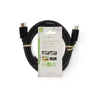Nedis CVGL35000BK20 cable HDMI 2 m HDMI tipo A (Estándar) Negro