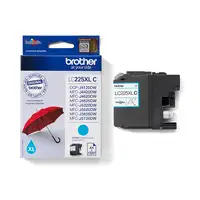 Brother LC225XLC cartucho de tinta 1 pieza(s) Original Cian