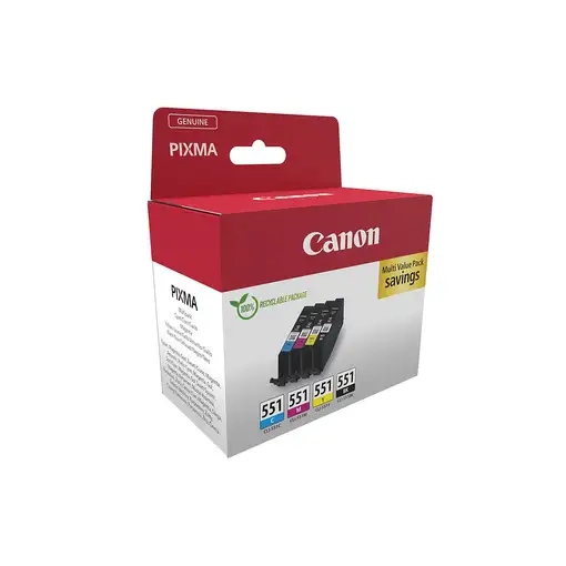 Canon 6509B016 cartucho de tinta 4 pieza(s) Original Negro, Cian, Magenta, Amarill