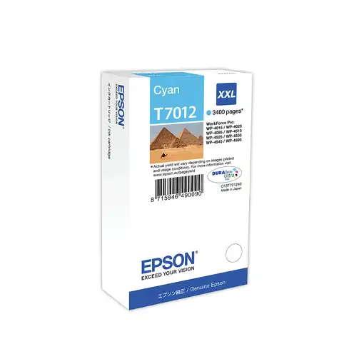 Epson Cartucho T70124010 cian XXL