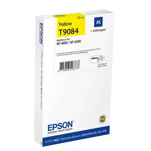 Epson C13T90844N cartucho de tinta 1 pieza(s) Original Alto rendimiento (XL) Amari