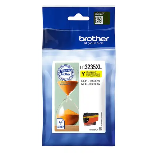 Brother LC3235XLY cartucho de tinta 1 pieza(s) Original Amarillo