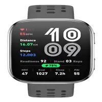 Amazfit Bip 6 Charcoal 5 cm (1.97") AMOLED Digital 390 x 450 Pixeles Pantalla táct