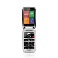 Brondi Contender 7,62 cm (3") Negro Teléfono para personas mayores