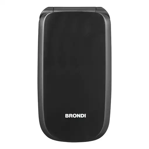 Brondi Raptor 7,11 cm (2.8") 106 g Negro, Metálico Teléfono para personas mayores