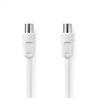Nedis CSGL40020WT15 cable coaxial 1,5 m IEC Blanco