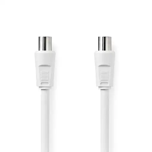 Nedis CSGL40020WT15 cable coaxial 1,5 m IEC Blanco