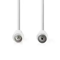 Nedis CSGL40020WT15 cable coaxial 1,5 m IEC Blanco