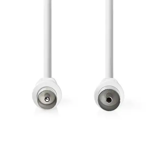 Nedis CSGL40020WT15 cable coaxial 1,5 m IEC Blanco