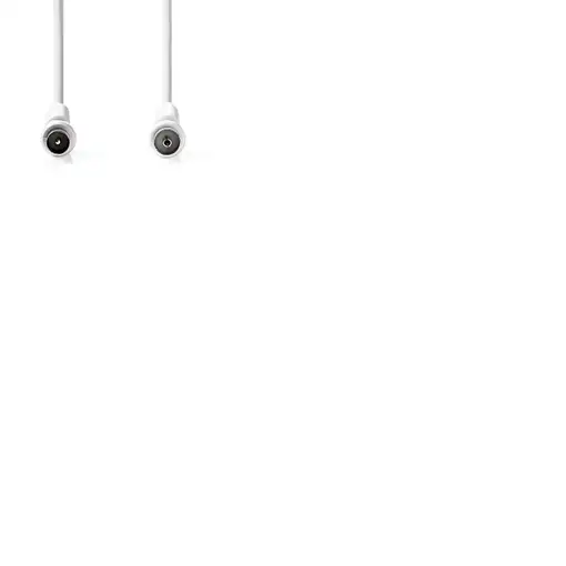 Nedis CSGL40020WT30 cable coaxial 3 m IEC Blanco