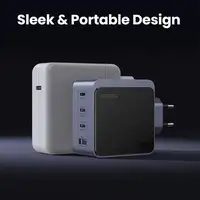 Ugreen Nexode S 100W 4-Port GaN Fast Charger EU gray Ordenador portátil, Teléfono