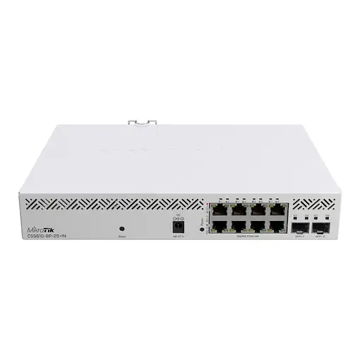 Mikrotik CSS610-8P-2S+IN switch Gestionado Gigabit Ethernet (10/100/1000) Energía