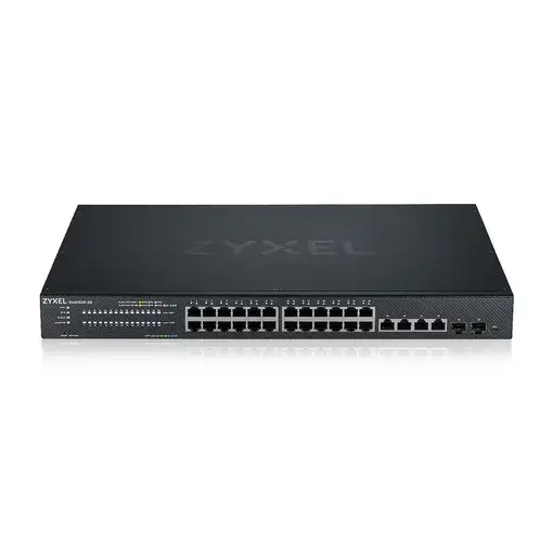Zyxel XMG1930-30 Gestionado L3 2.5G Ethernet (100/1000/2500) Negro
