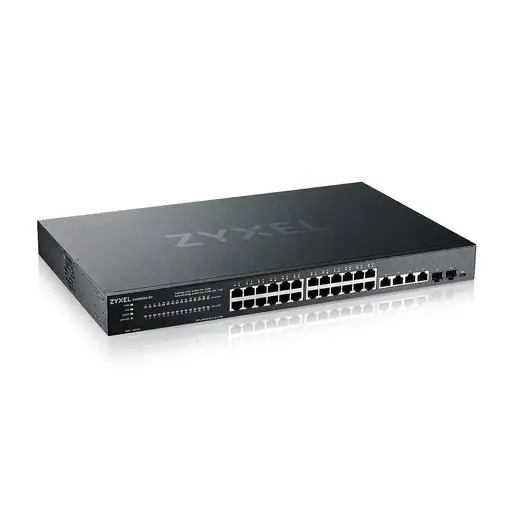 Zyxel XMG1930-30 Gestionado L3 2.5G Ethernet (100/1000/2500) Negro