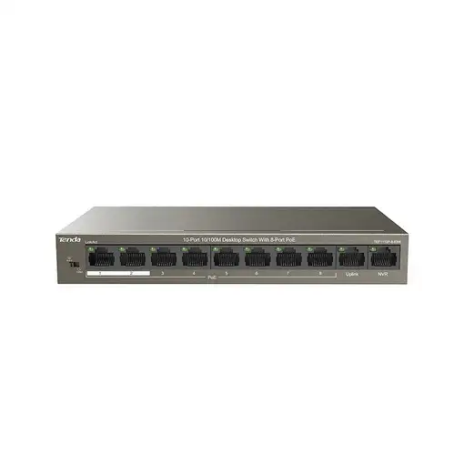 Tenda TEF1110P-8-63W switch No administrado Fast Ethernet (10/100) Energía sobre E