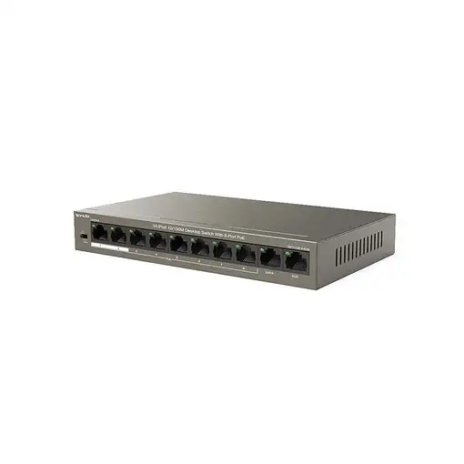 Tenda TEF1110P-8-63W switch No administrado Fast Ethernet (10/100) Energía sobre E