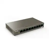 Tenda TEF1109P-8-63W No administrado Fast Ethernet (10/100) Energía sobre Ethernet