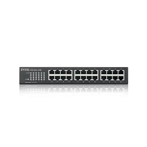 Zyxel GS1100-24E No administrado Gigabit Ethernet (10/100/1000) Negro