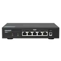 QNAP QSW-1105-5T switch No administrado Gigabit Ethernet (10/100/1000) Negro