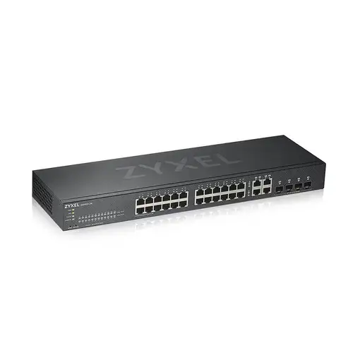 Zyxel GS1920-24V2 Gestionado Gigabit Ethernet (10/100/1000) Negro