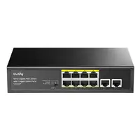 Cudy GS1010P switch Gigabit Ethernet (10/100/1000) Energía sobre Ethernet (PoE) Mo