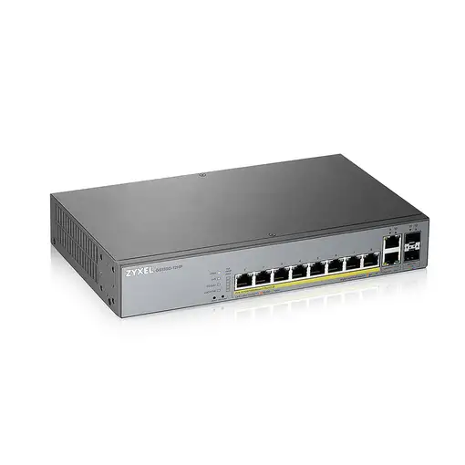 Zyxel GS1350-12HP-EU0101F switch Gestionado L2 Gigabit Ethernet (10/100/1000) Ener