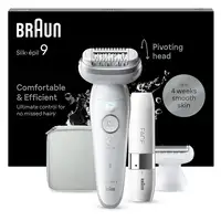Braun Silk-épil 9 9-341 depiladora 40 pinzas Blanco