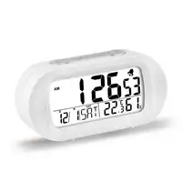 ELBE RD-009-B despertador Reloj despertador digital Blanco