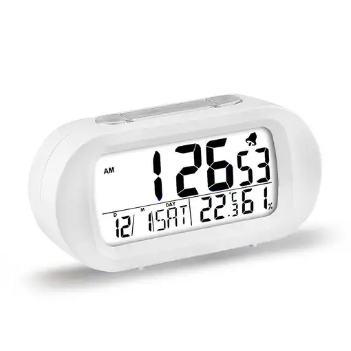 ELBE RD-009-B despertador Reloj despertador digital Blanco