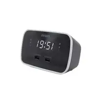 Aiwa CRU-19BK despertador Reloj despertador digital Negro