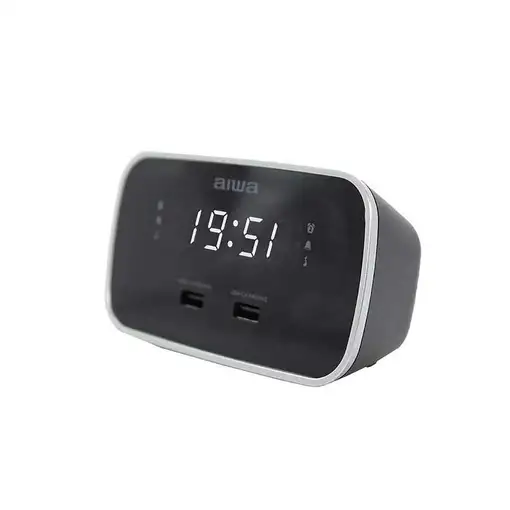 Aiwa CRU-19BK despertador Reloj despertador digital Negro