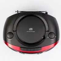 Aiwa BBTC-550RD Reproductor de CD portátil Negro, Rojo