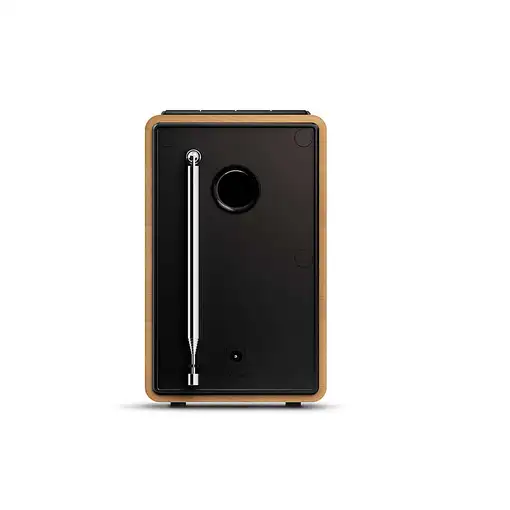 Philips TAR5005/10 radio Reloj Digital Gris, Madera