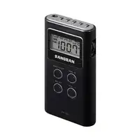Sangean DT-120B radio Portátil Digital Negro