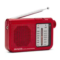 Aiwa RS-55RD radio Personal Analógica Rojo