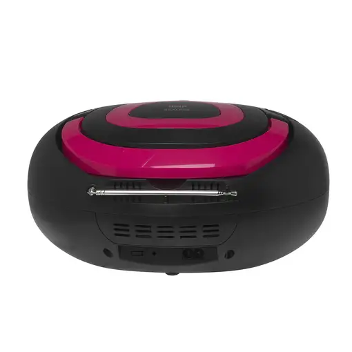 Denver TCL-212BT PINK Reproductor de CD portátil Negro, Rosa