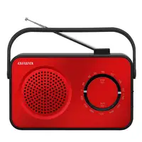Aiwa R-190RD radio Portátil Analógica Negro, Rojo