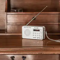 ELBE RF-49-USB radio Personal Digital Blanco