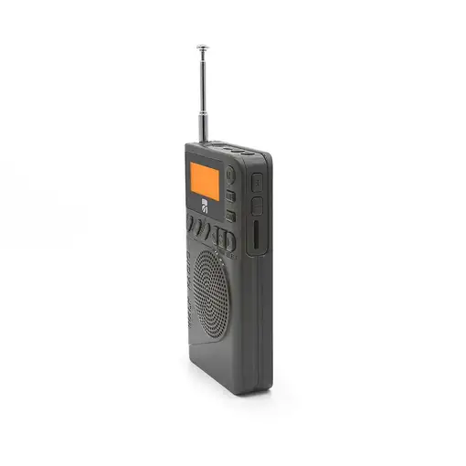 Xtreme Mini Radio DB-9 DAB+ Portátil Analógico y digital Negro