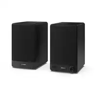 Sharp Bookshelf Speakers De 2 vías Negro Inalámbrico y alámbrico 60 W