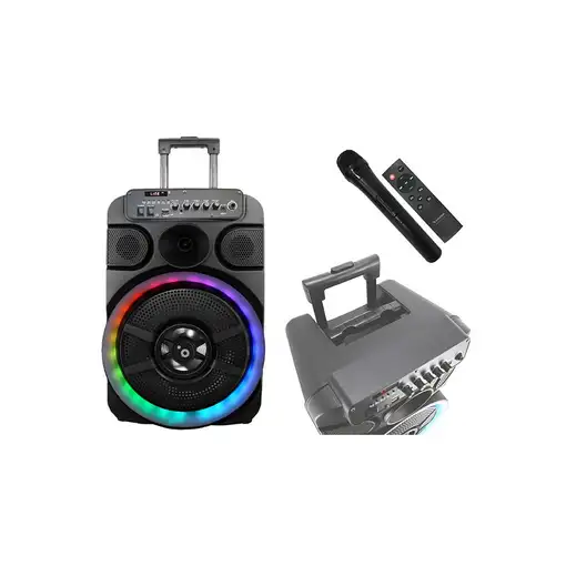 Sunstech MUSCLES12BK altavoz portátil o de fiesta Altavoz monofónico portátil Negr