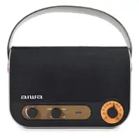 Aiwa RBTU-600 altavoz portátil o de fiesta Altavoz monofónico portátil Beige, Negr
