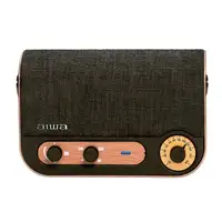 Aiwa RBTU-600 altavoz portátil o de fiesta Altavoz monofónico portátil Beige, Negr