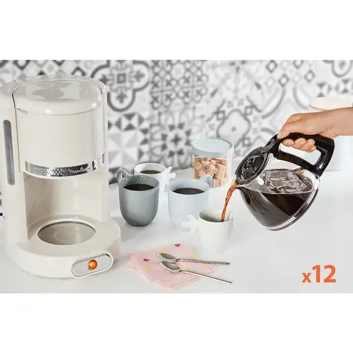 Moulinex FG381A Semi-automática Cafetera de filtro 1,25 L