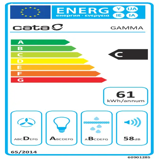 CATA GAMMA 900 De techo Acero inoxidable 700 m³/h