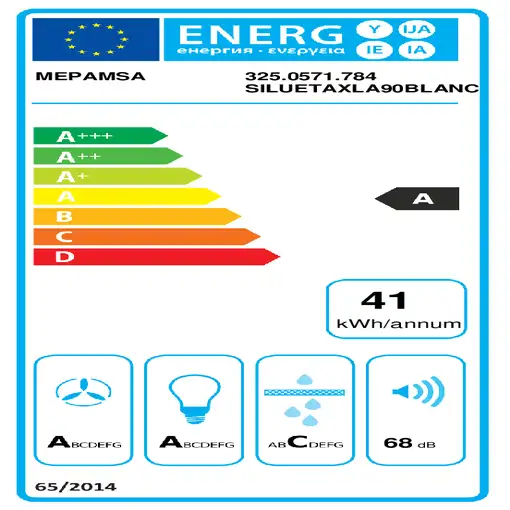 Mepamsa Silueta XLA 90 Blanca