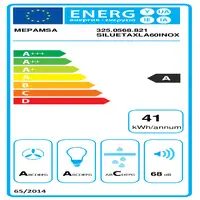 Mepamsa Silueta XLA De pared Acero inoxidable 590 m³/h