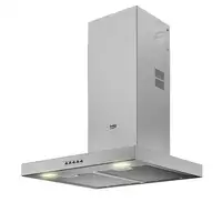 Beko BHCB61622BXH campana De pared Acero inoxidable 613 m³/h
