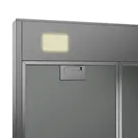 Beko BHCB61622BXH campana De pared Acero inoxidable 613 m³/h
